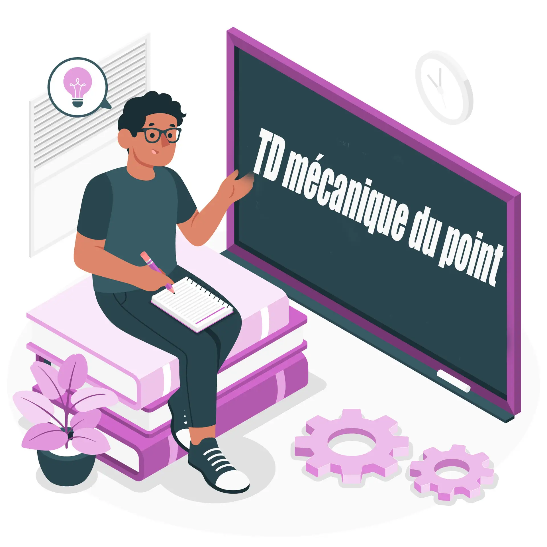 Lire la suite à propos de l’article Travaux diriges et correction de mécanique du point