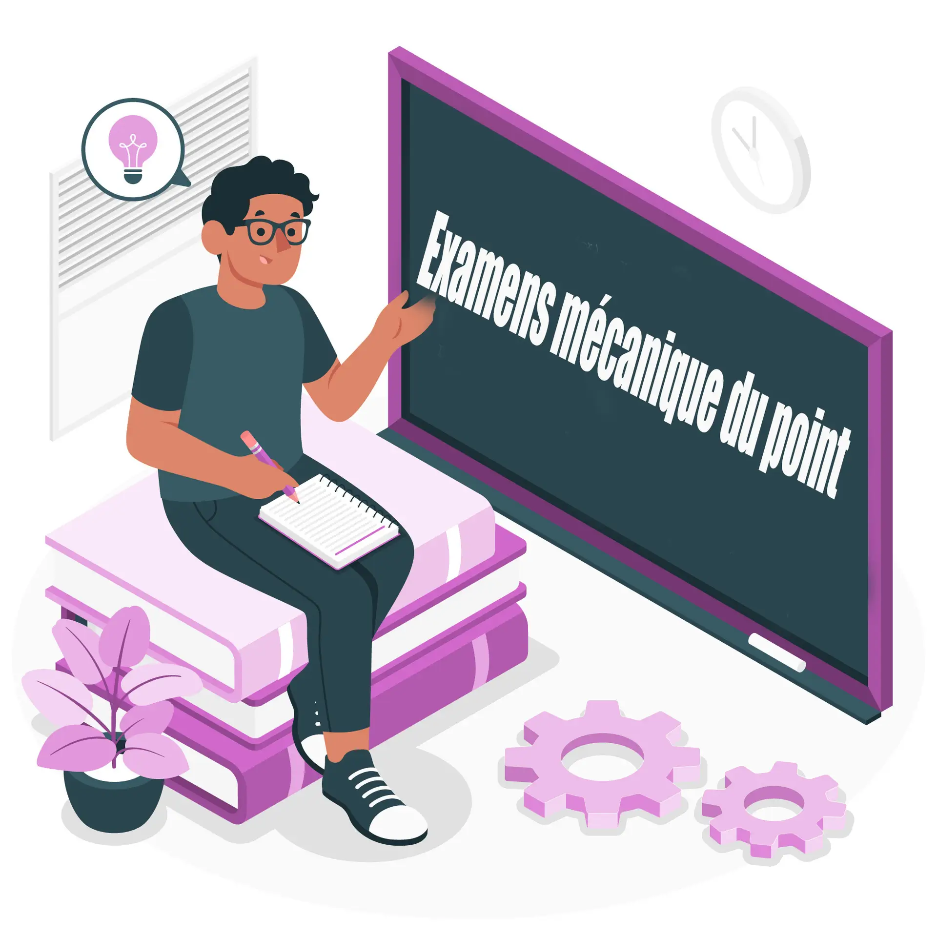 Lire la suite à propos de l’article Examens et correction de mecanique du point